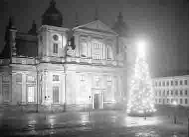 Domkyrkan och Julgranen