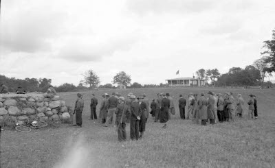 Skyttegillet från skjutbanan