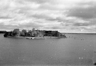 Laboratorieholmen från Lotsutkiken