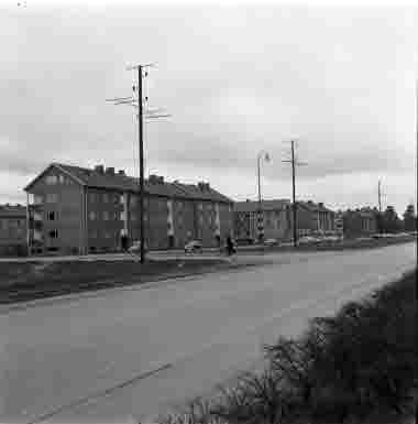 Stallgärdsgatan Norra vägen 28/4 1960