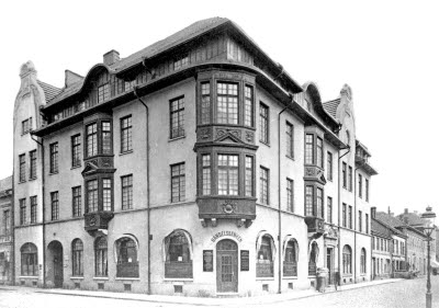 Hörnet Larmgatan - Södra Långgatan Skånska Handelsbanken