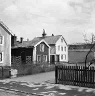 Hörnet Norra Malmgatan Lindölundsgatan 6/5 1955