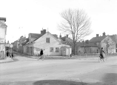 Nybrogatan från Skvallertorget