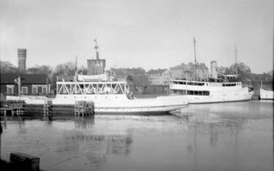 Sundsbåterna i Ölandshamnen