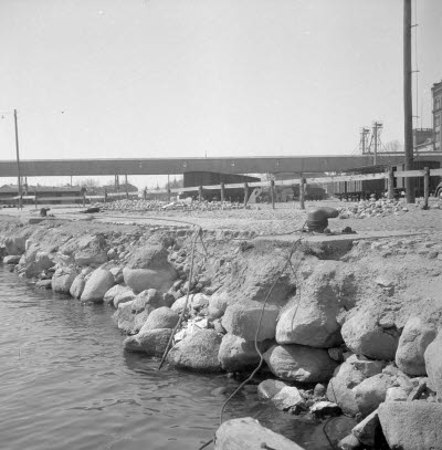 Kajras vid Elevatorkajen