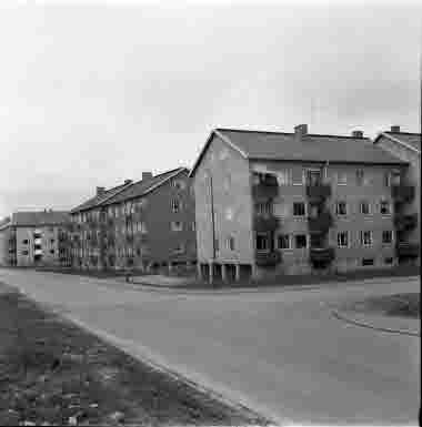 Stallgärdsgatan Norra vägen 28/4 1960