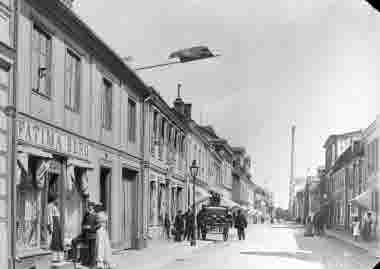 Södra Långgatan från Kaggensgatan, Fatima Bergs