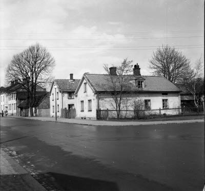 Norra vägen 40 6/5 1955 Hörnet Trädgårdsgatan
