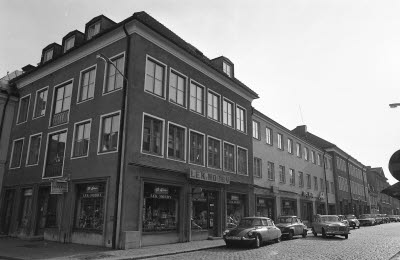 Hörnet Södra långgatan Västra sjögatan kv Landshövdingen