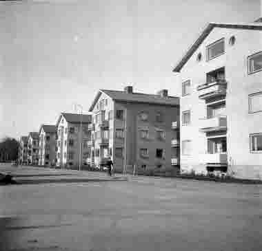 Erik Dahlbergs väg fr. Lindölundsgatan