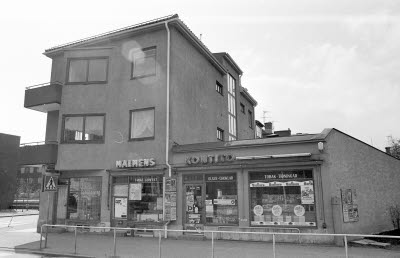 Norra vägen kv Korsnäbben 1975