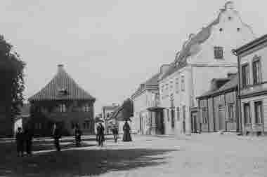 Lilla torget, Domprostgården, Dahmska huset