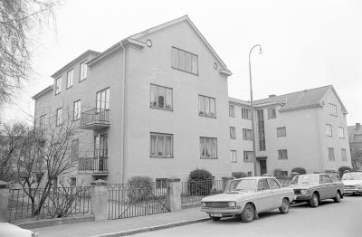 Wernskjöldsgatan kv Gösen 1975