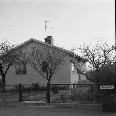Hus vid Dackegatan 30/5 1970