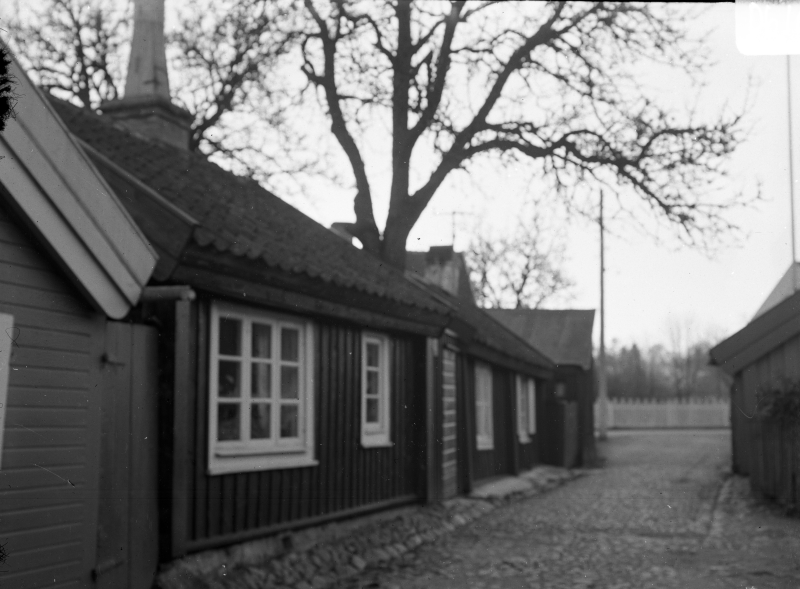 Vasagatan mot söder från Gamla Kungsgatan omkr 1930