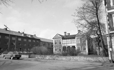 Hörnet Esplanaden Smålandsgatan kv Duvan 1975