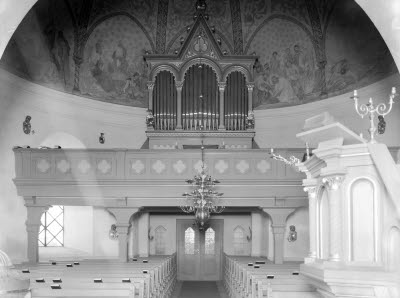 Voxtorps kyrka interiör