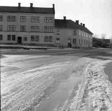 Långkatekesen Drottning Margaretas väg Ståthållargatan februari 1965