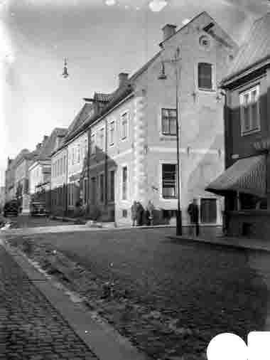 Hörnet Kaggensgatan - Ölandsgatan, Anderzénska huset omkr 1930