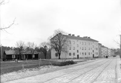 Kaptensgatan - Norra vägen