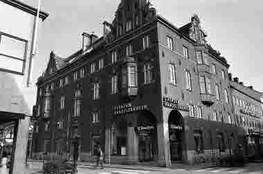 Storgatan Kaggensgatan Apotekaren 22 1975 Svenska Handelsbanken