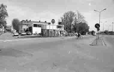 Hörnet Esplanaden Strandgatan kv Flygfisken 1975