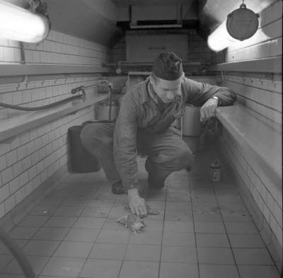 Esso bensinstation Floras kulle smörjhallen