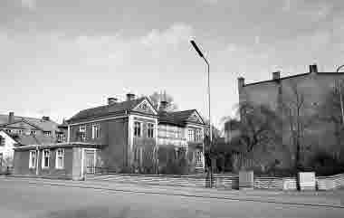 Hörnet Esplanaden Smålandsgatan kv Duvan 1975