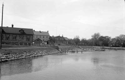 Ängöskolan. Tysk karantänsförläggning