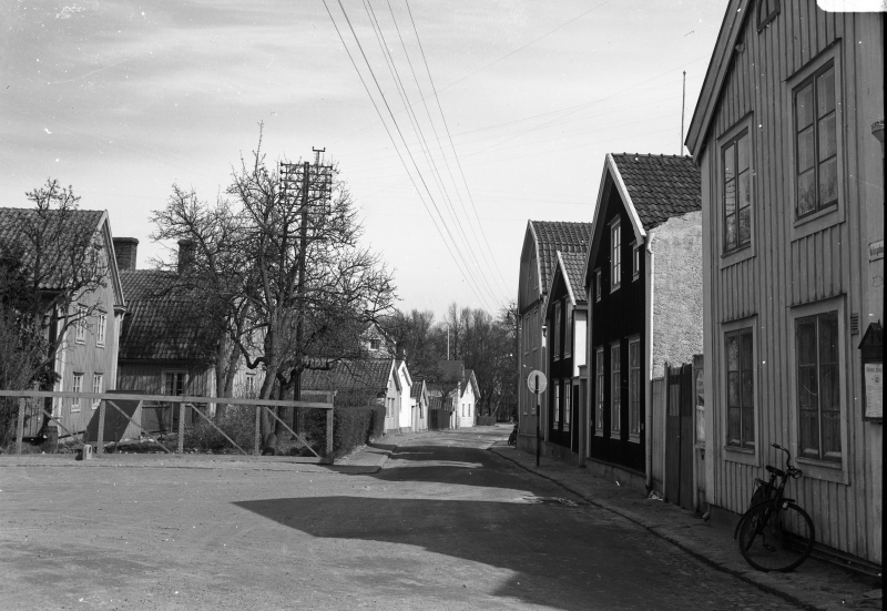 Molinsgatan från Västerlånggatan 1939