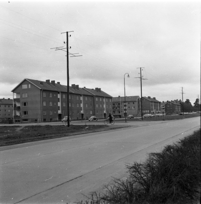 Stallgärdsgatan Norra vägen 28/4 1960