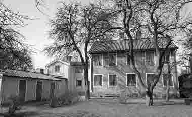 Klostergatan kv Akacian 1975