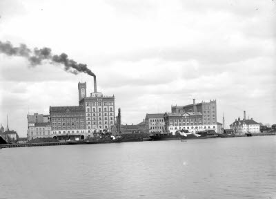 Hamnen Ångkvarn Varmbadhuset