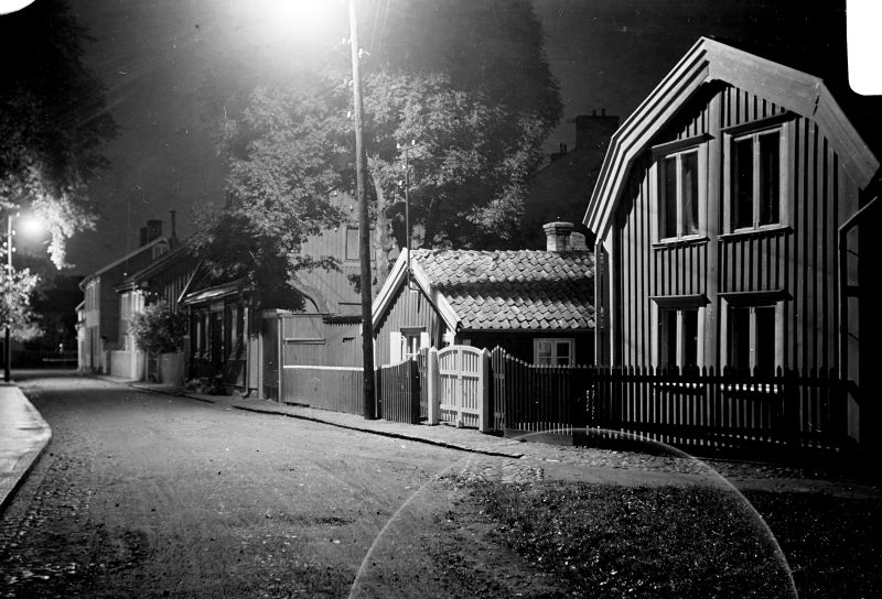 Gamla stan, Västerlånggatan, kv Asken, nattbild