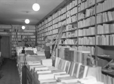 Appeltoffts Bokhandel Storgatan 4/1 1945