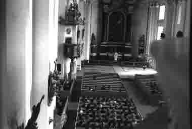 Fredsgudstjänst i domkyrkan 8/5 1945 Prosten Björk