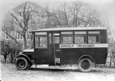 Chevrolet buss, Borgholm - Färjestaden