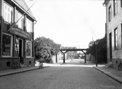 Kaggensgatan från Ölandsgatan med Jordbrovalvet