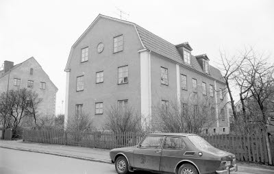Sankta Gertruds gata kv Gösen 1975