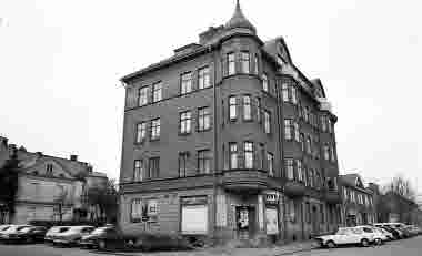 Hörnet Smålandsgatan Unionsgatan kv Bofinken 1975