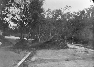 Södra vägen julistormen