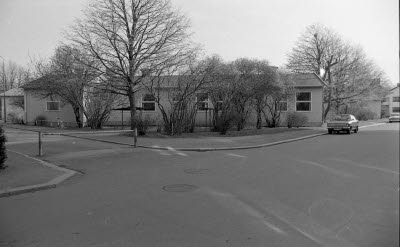 Hörnet Strandgatan Wernskjöldsgatan kv Forellen / Flundran 1975