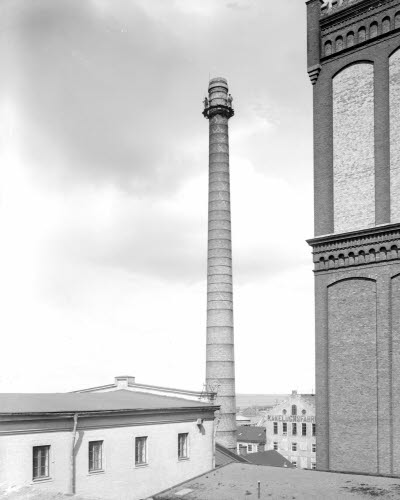 Skånska Cementgjuteriet, ångkvarnspipan