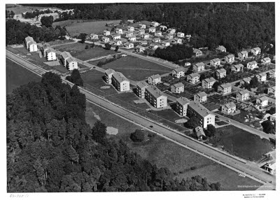 Flygbild över Brändtorpet