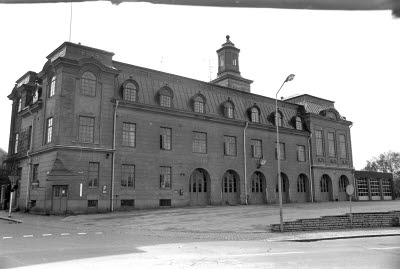 Södra kanalgatan kv Brandvakten 1975 Brandstationen