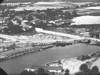 Utsikt från Vattentornet Malmen Strömgatan