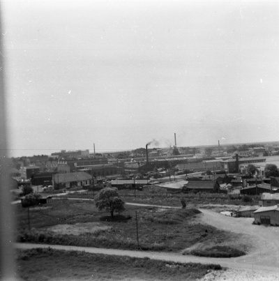 Utsikt från nya sjöbefälsskolan 18/6 1962