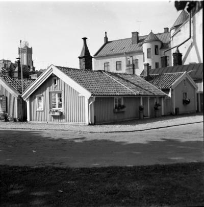 Hörnet Östra Vallgatan Norra Långgatan 20/8 1965