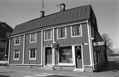 Norra långgatan 55 hörnet Norra långgatan Proviantgatan kv Bokbindaren 1975