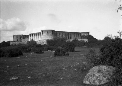 Borgholms slottsruin 1924